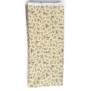 Vintage Waverly Haiku Chinoiserie Decorator Fabric — 4.5 Continuous Yards